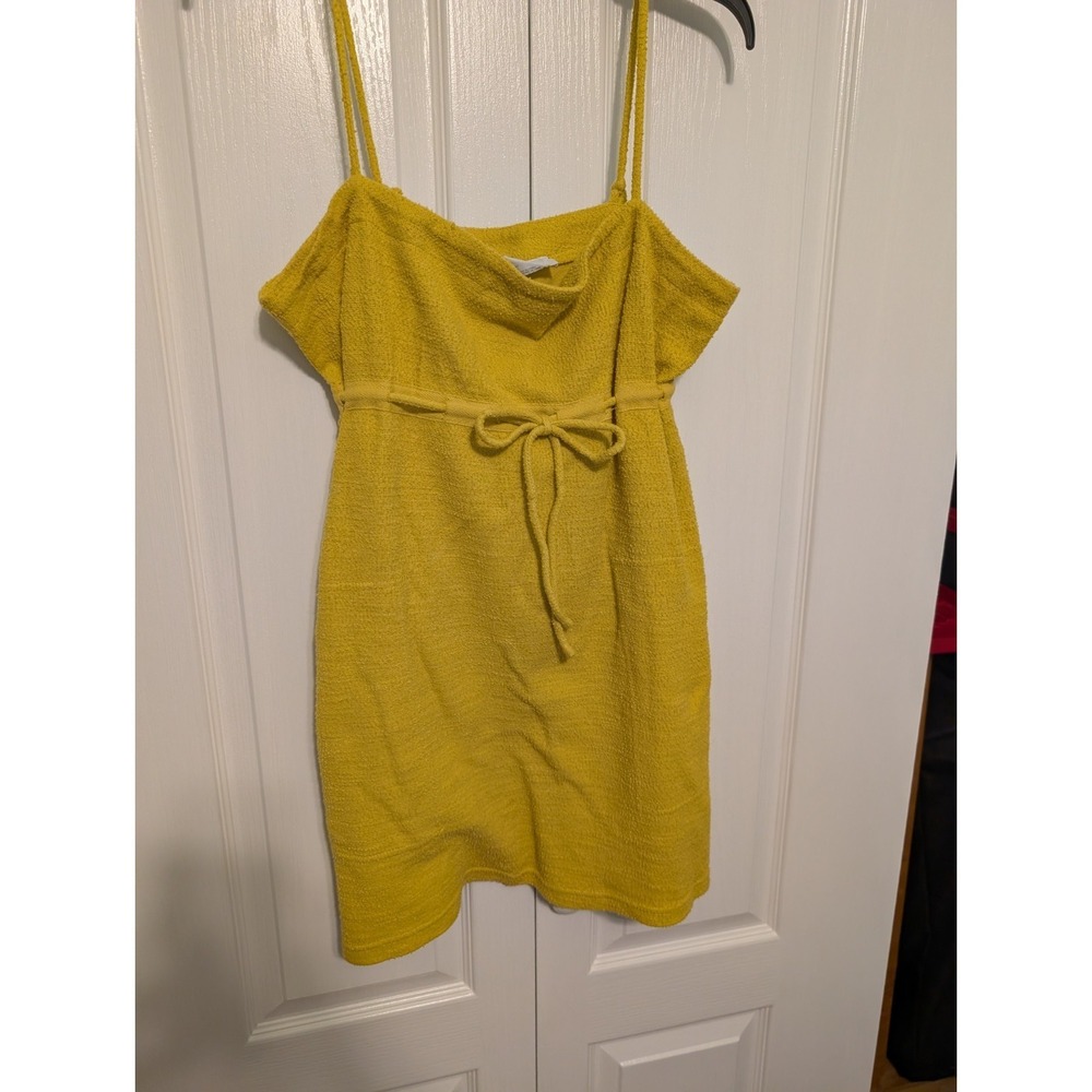 Free People Beach Terry Cloth Mini Dress Swimsuit Coverup Beachy Large